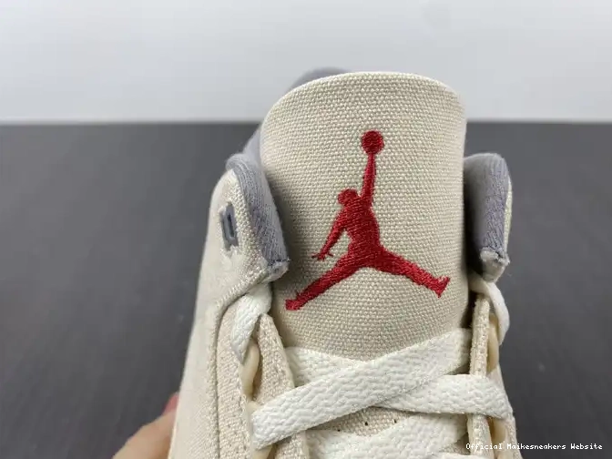 Official Maikesneakers Muslin 3 Air Jordan Retro DH7139-100 0419